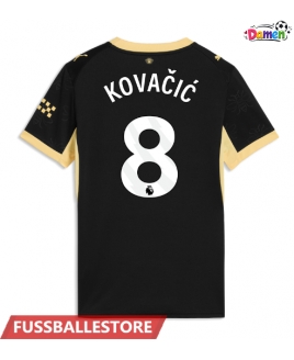 Günstige Manchester City Mateo Kovacic #8 Auswärtstrikot Damen 2026-27 Kurzarm